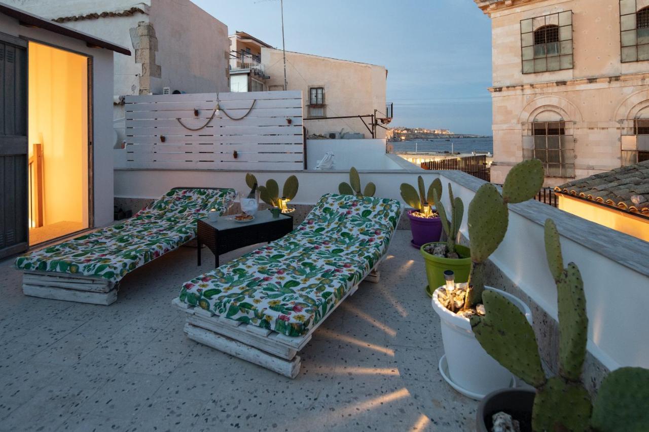 시라쿠사 Ortigia Terrace Sea View 아파트 호텔 외부 사진